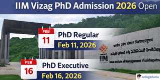 IIM Vizag PhD Admission Dates For 2026 Extended; Check Last Date to Apply